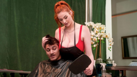 Brazzers - Barber Shop Boning With Abigaiil Morris, Victor Ray