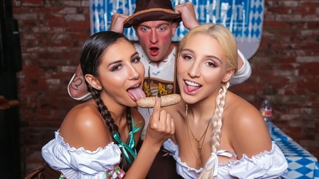 Abella Danger And Gianna Dior Are All Dolled And Ready To Party For Oktoberfest 