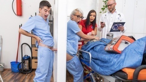 Brazzars Porns Hospital - Brazzers - Nurse Gets A Glory Hole Ass Fuck with Angel Wicky, Brazzers -  PeekVids